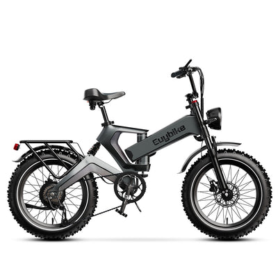Euybike K6 Pro 2.0 Grey Long Range Electric Bike