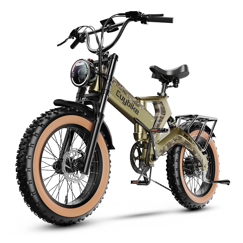 Fat Tire Electric Bike | 88 Miles Folding Long Range E-bike – euybike