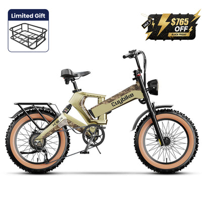 Euybike K6 Pro Camo Gold Long Range Bike Black Friday Ebike Deals