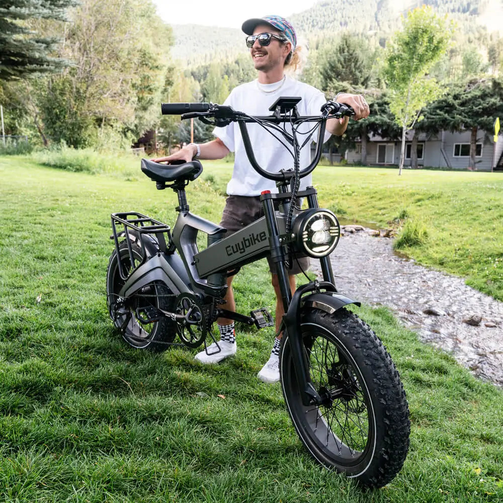 Fat Tire Electric Bike 88 Miles Folding Long Range E bike euybike