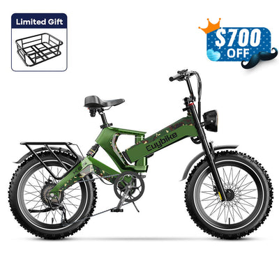 K6 Pro (K6F) Long Range Fat Tire Electric Bike
