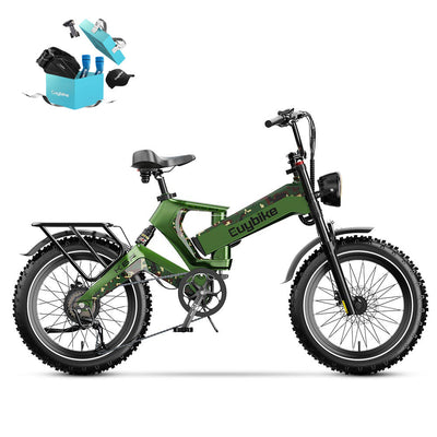 Euybike K6 Pro Green Long Range ebike For Sale