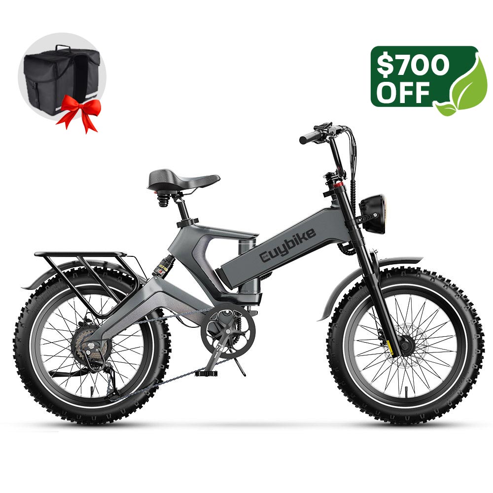 Euybike K6 Pro Grey Electirc Bike Spring Sale