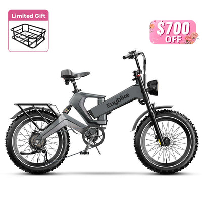 Euybike K6 Pro Grey Electric Bike Mother's Day Sales