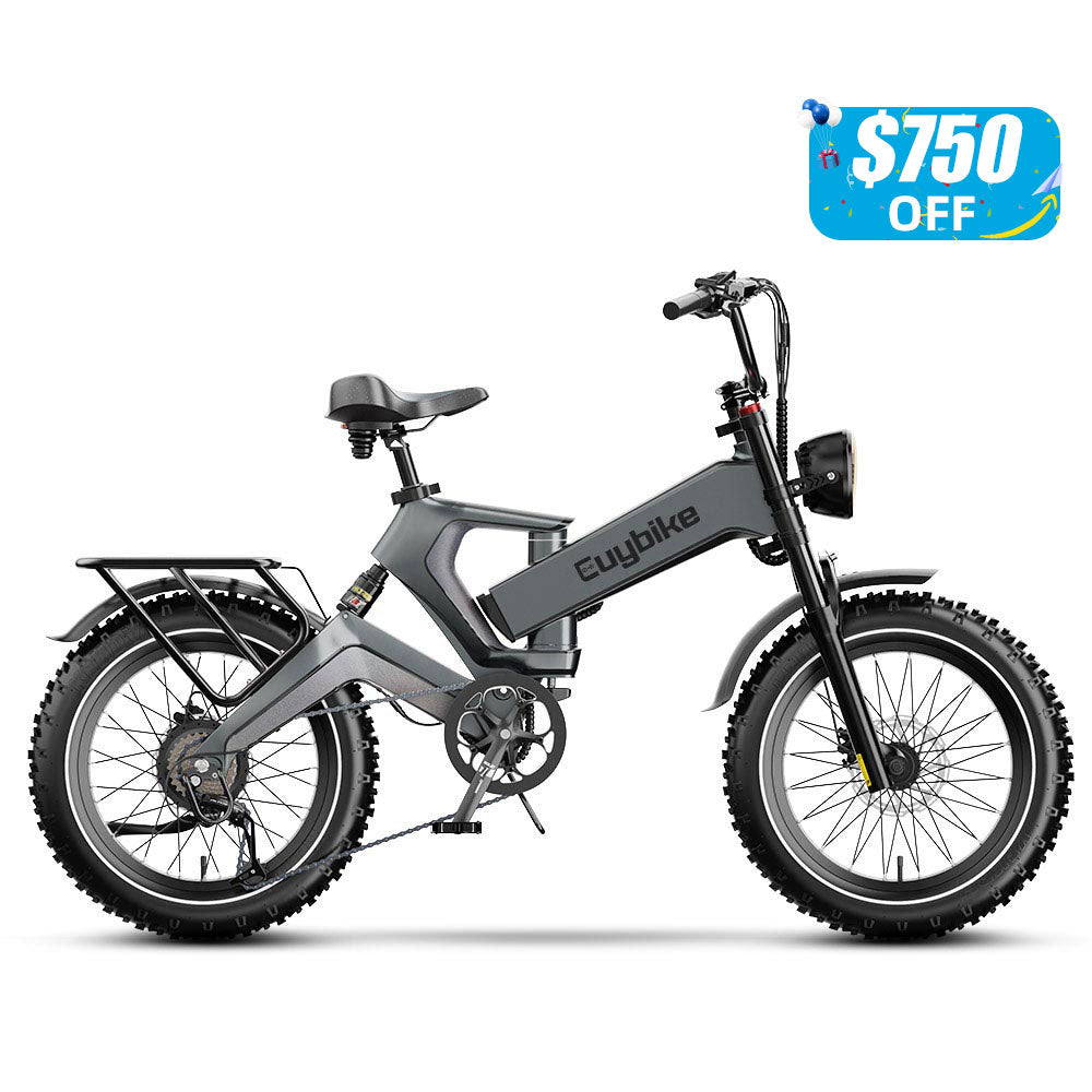 Euybike K6 Pro Grey Electric Bike Prime Day Deal