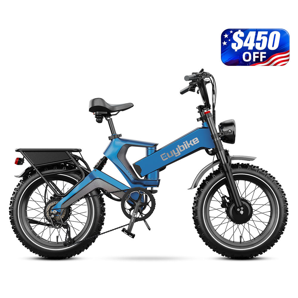 Euybike K6 Pro Max Blue Dual Motor Ebike Labor Day Sale