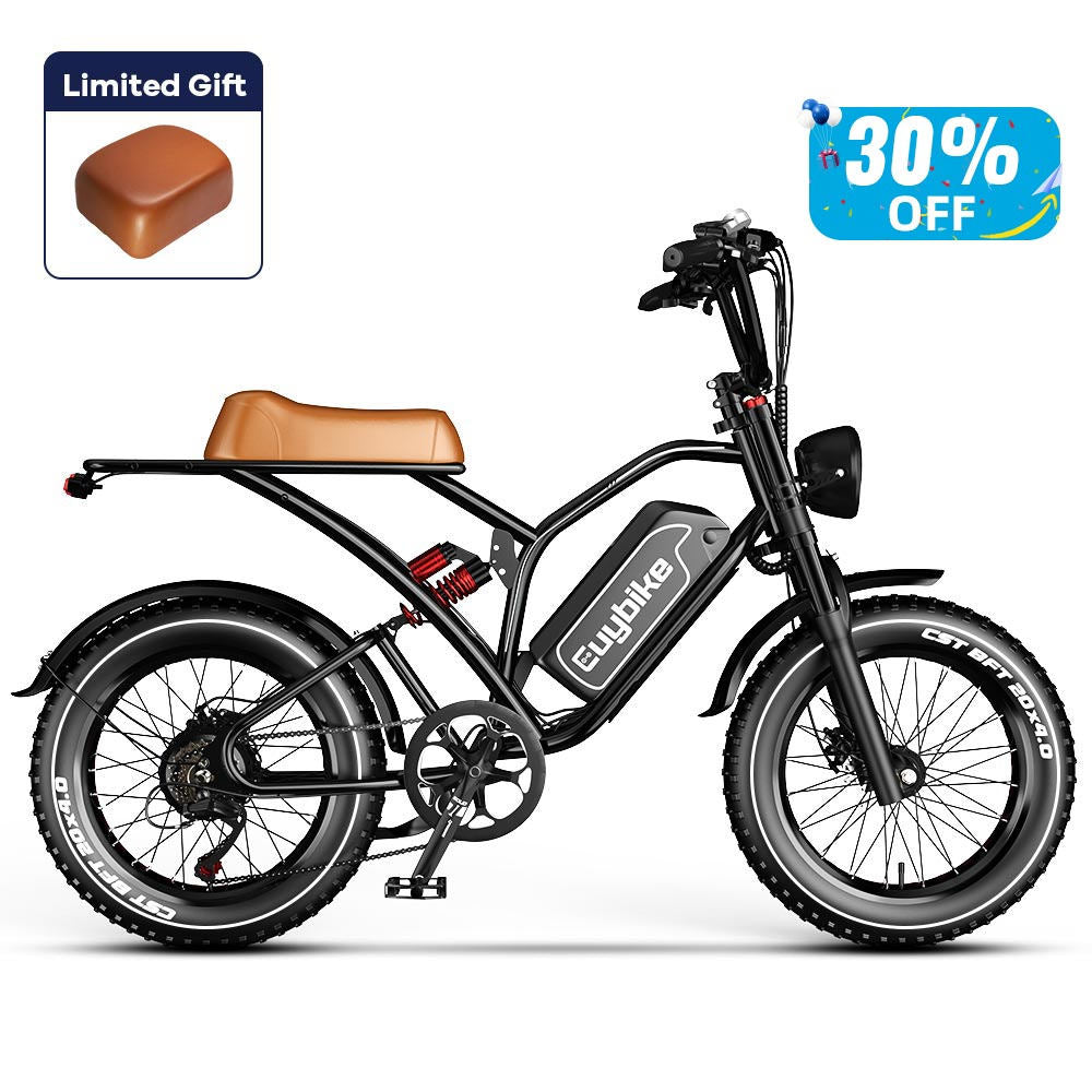 Euybike S4 Black Electric Bike Prime Day Sale