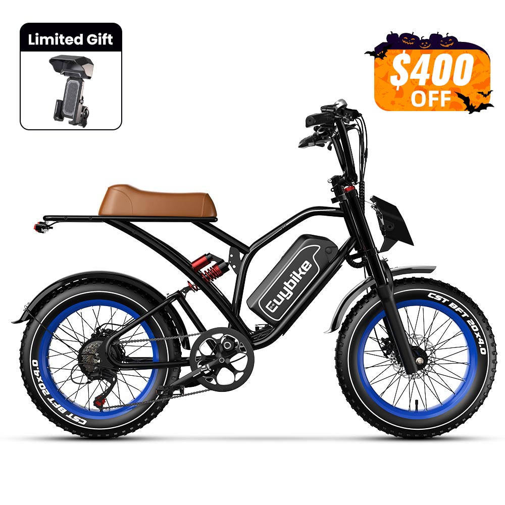 S4 Long Range Moped-Style Electric Bike