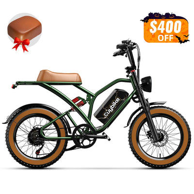 Euybike S4 Green Electric Bike Halloween Sale