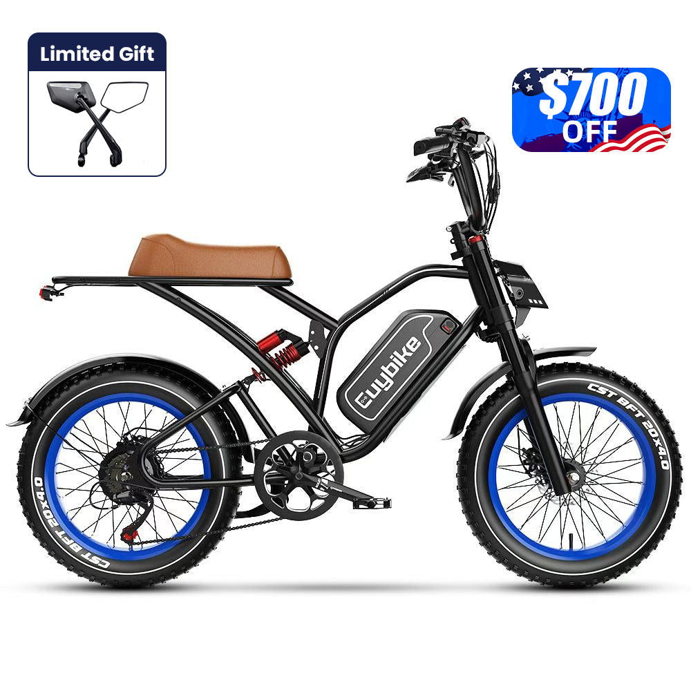 S4 Long Range Moped-Style Electric Bike