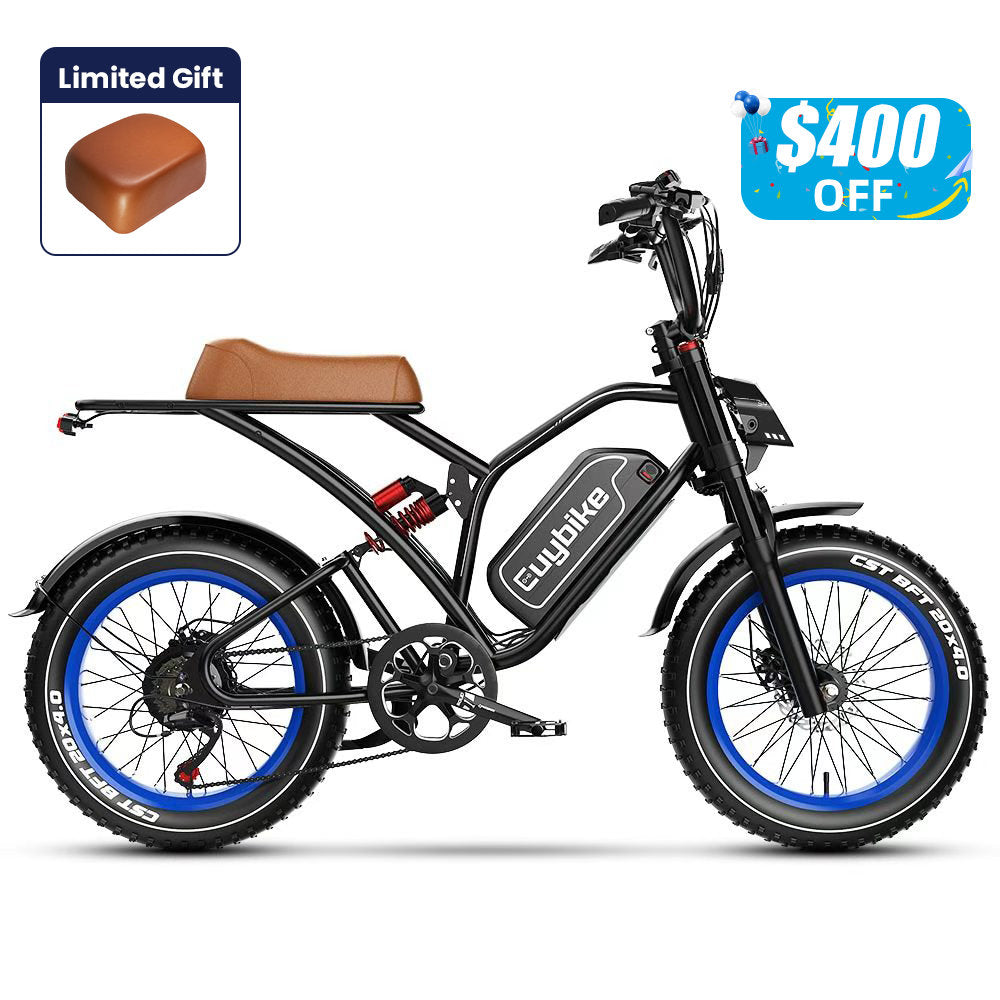 S4 Long Range Moped-Style Electric Bike