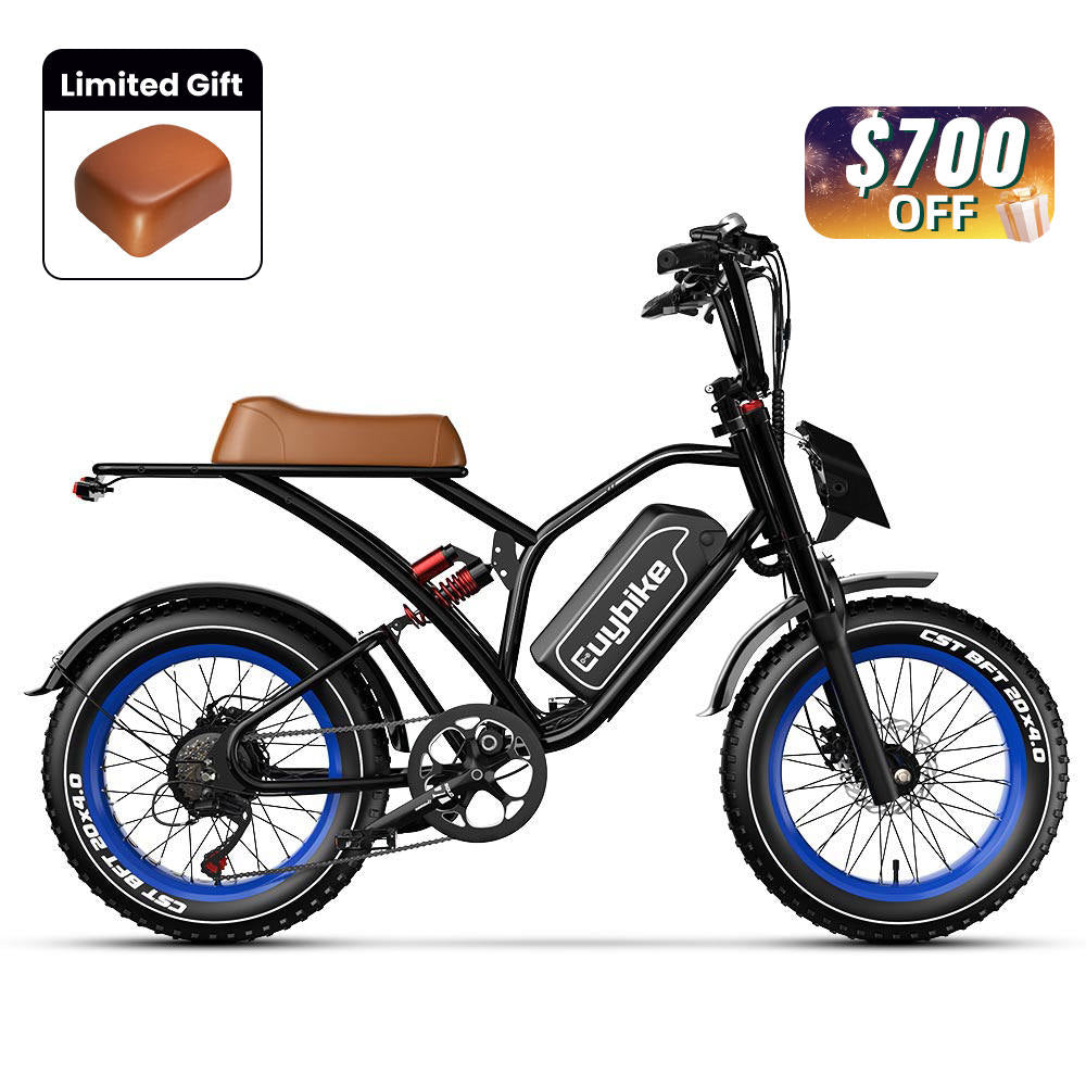 S4 Long Range Moped-Style Electric Bike