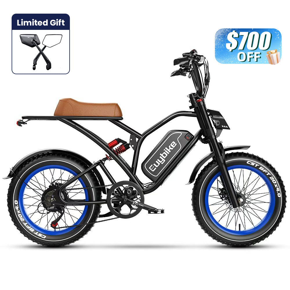 S4 Long Range Moped-Style Electric Bike
