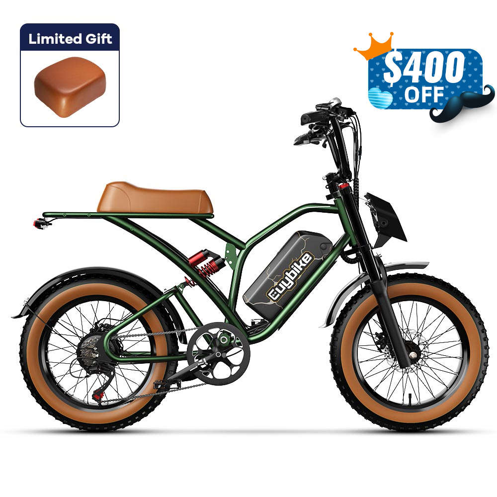 Euybike S4 New Green Electric Bike Father s Day Sales