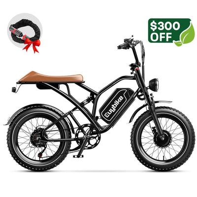 Euybike S4 Pro Max Black Electirc Bike Spring Sales