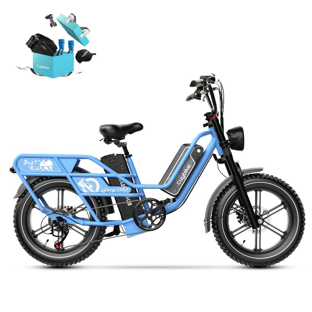 Euybike W1 Dual-Battery Long Range Utility EBike