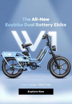 Euybike W1 Dual Battery Long Range Utility EBike