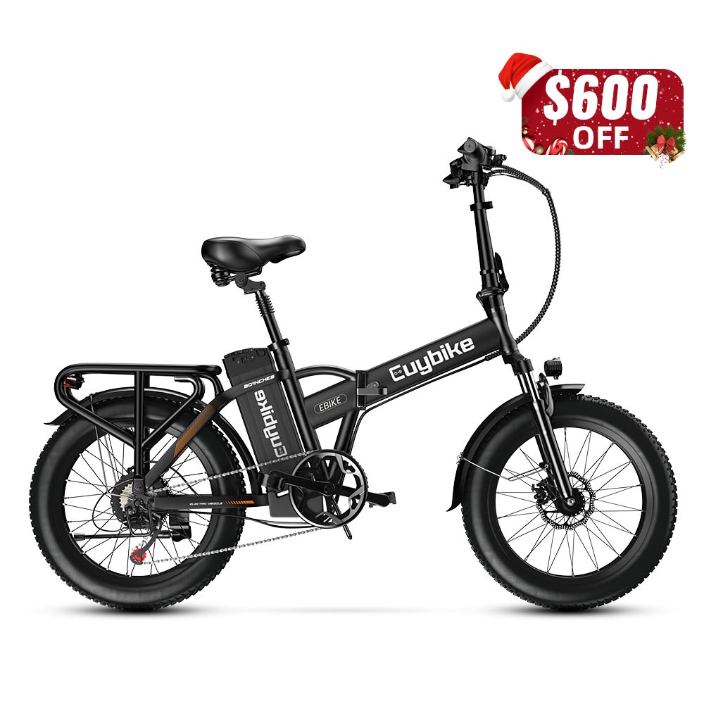 F6 Black Electric Bike Chrismas Sale