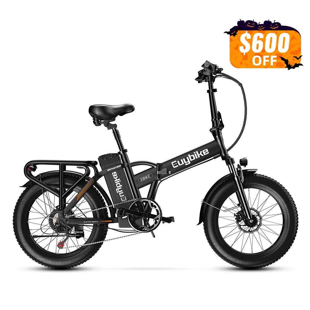 F6 Black Electric Bike Halloween Sale