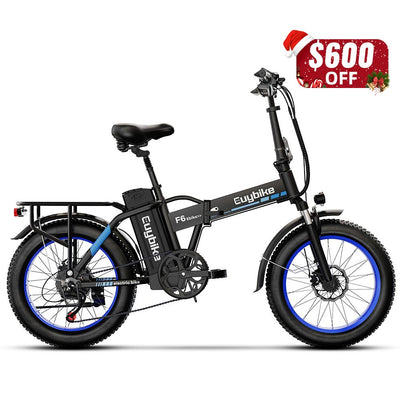 F6F Black Electric Bike Chrismas Sale