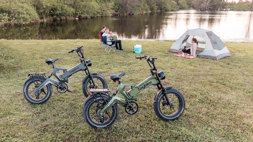 Go Camping on the Euybike K6 Pro Electric Bike