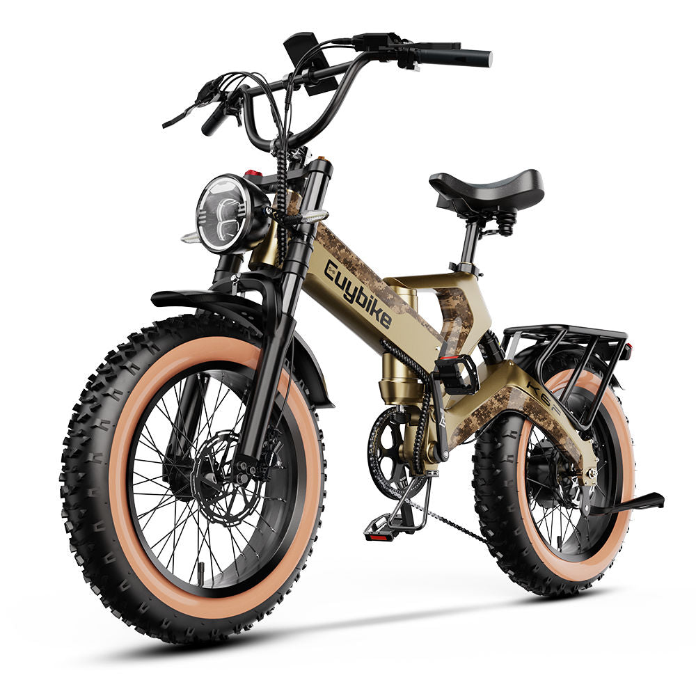 K6 Pro 2.0 Camo Gold Long Range Electric Bike