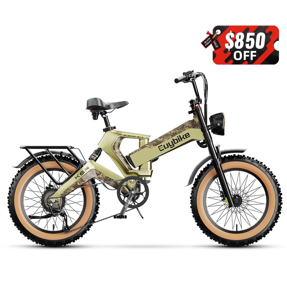 K6 Pro Camo Gold Electric Bike Black Friday Sale