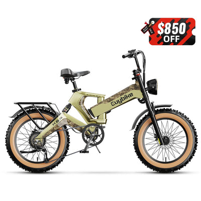 K6 Pro Camo Gold Electric Bike Black Friday Sale