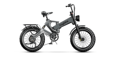 K6 Pro Fat Tire Electric Bike At Daytime