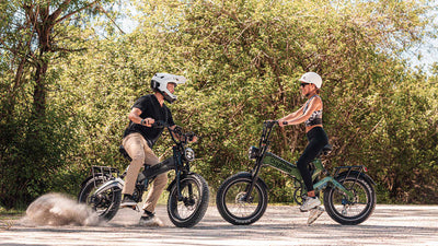 Riding Electric Bikes Together