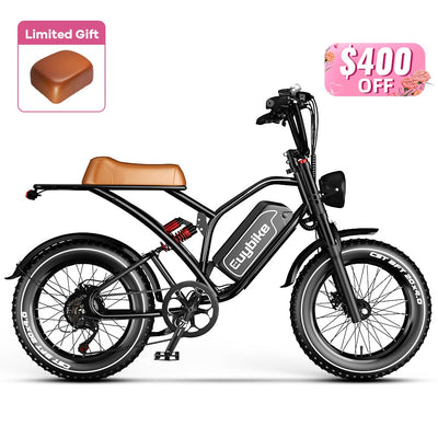 S4 Black Electric Bike Mother's Day Sales