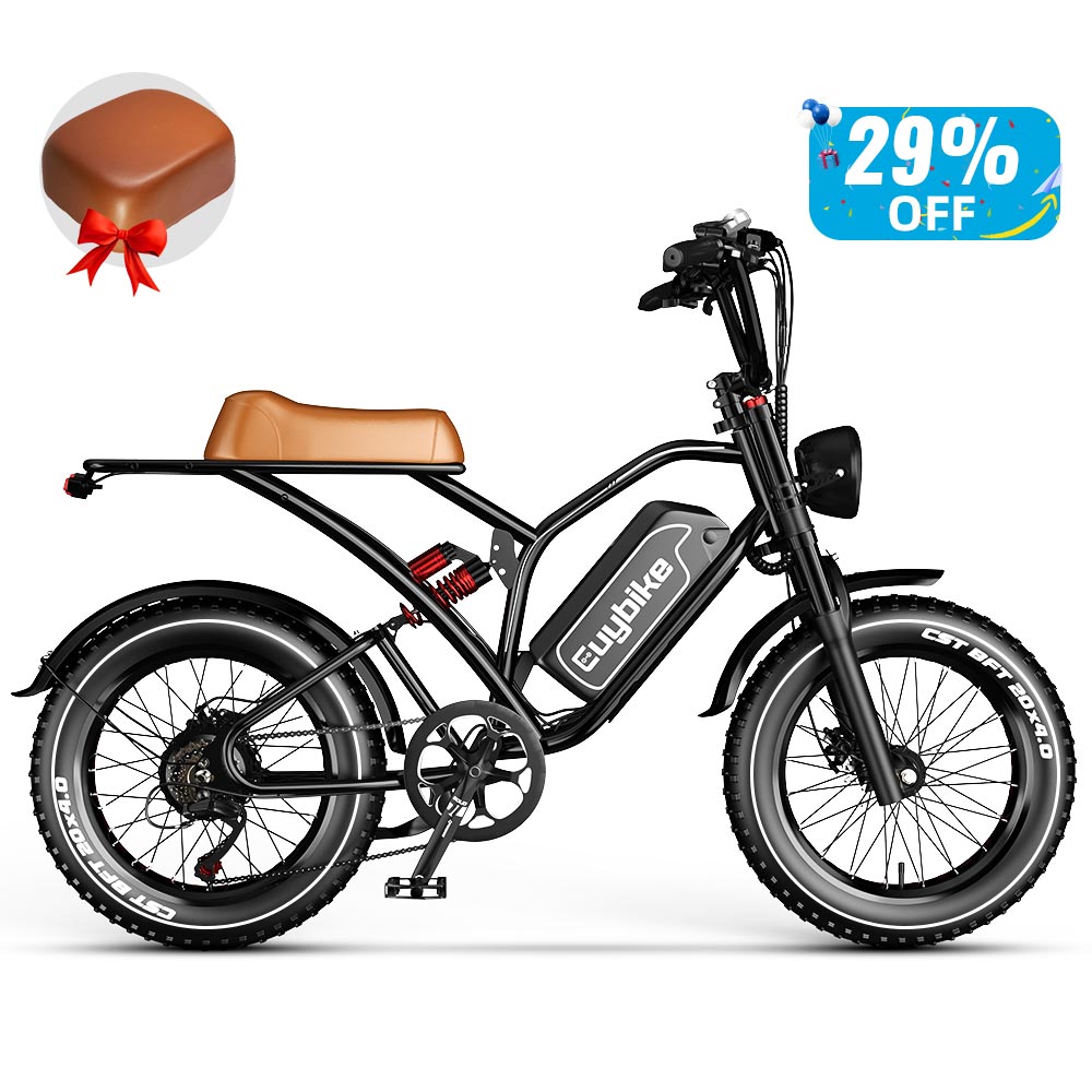 S4 Black Electric Bike Prime Day Sale