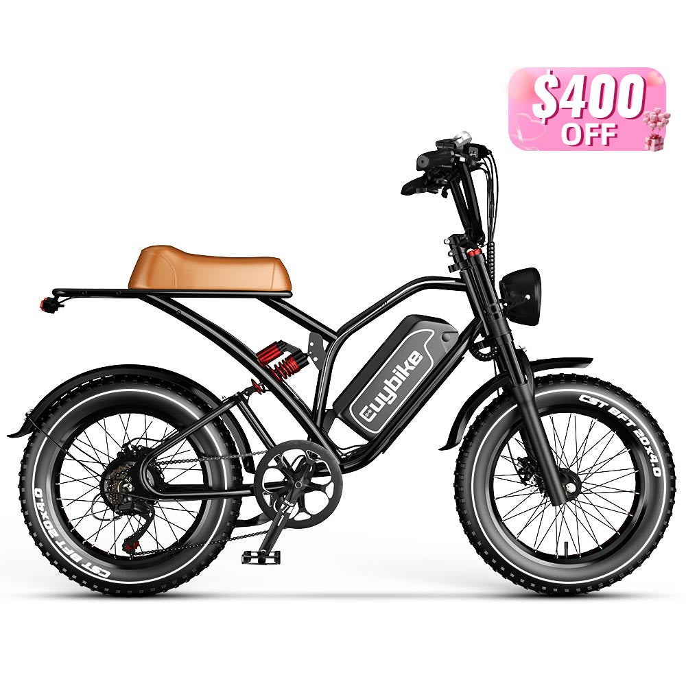 S4 Black Electric Bike Valentine’s Day Sale